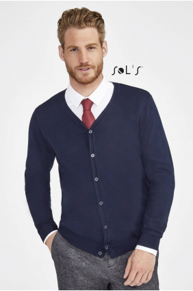 CARDIGAN HOMME COL V