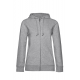 B&C Organic Zipped Hood /women