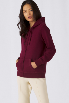 B&C QUEEN ZIPPED HOOD